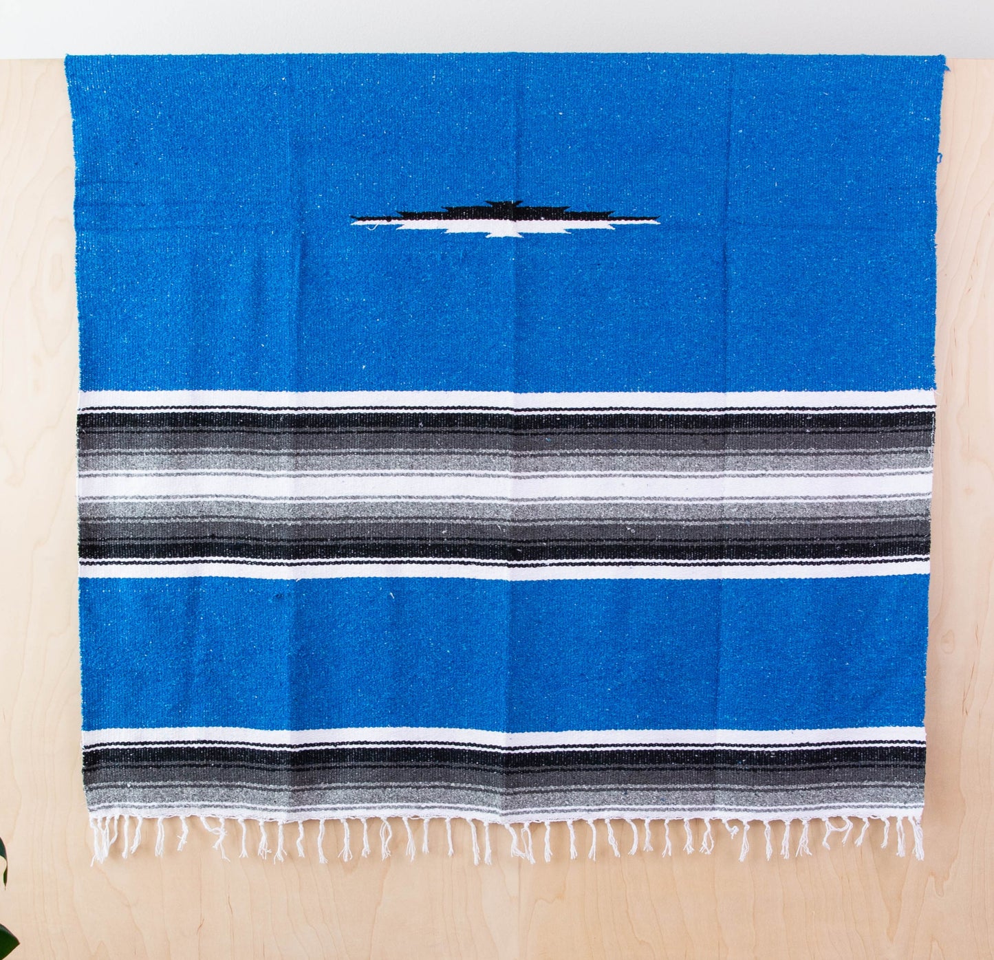 Diamante Delgado Mexican Blankets - Royal Blue