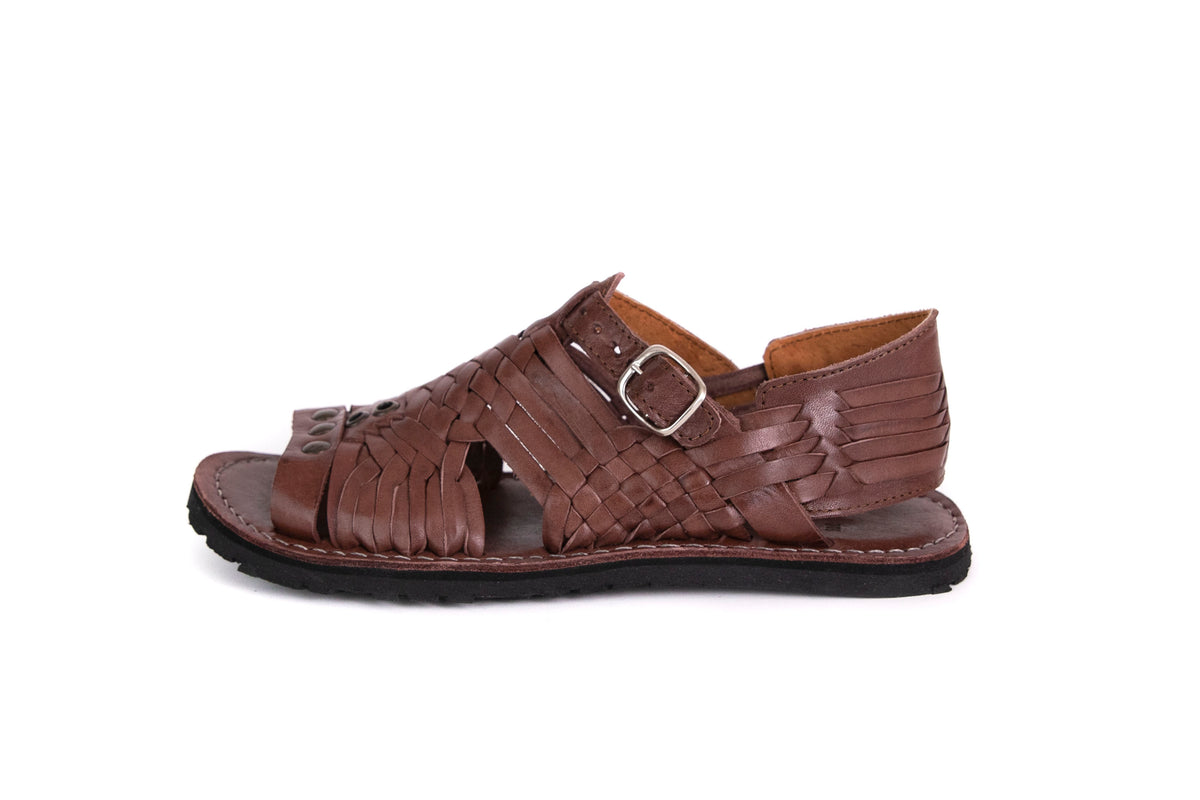 SIDREY Women's Pihuamo Mexican Huarache Sandals - Brown