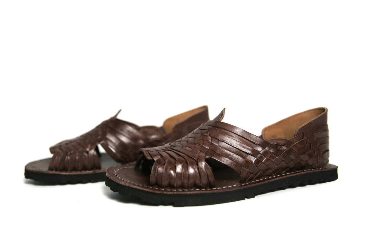SIDREY Women's Pachuco Mexican Huarache Sandals - Brown