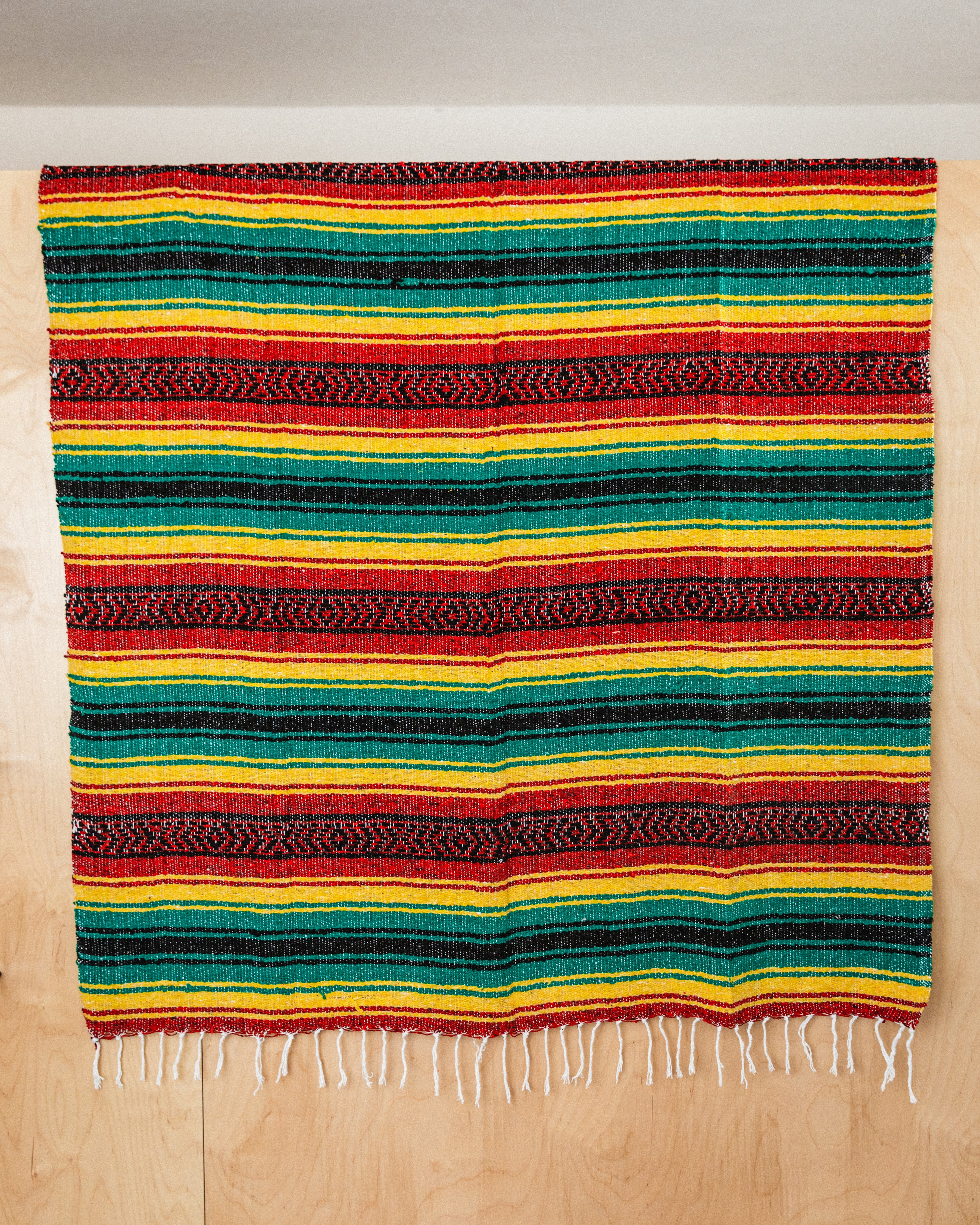 Mexican Rasta Rug Traditional Mexican Blankets - Rasta – Official Fiesta Wholesale