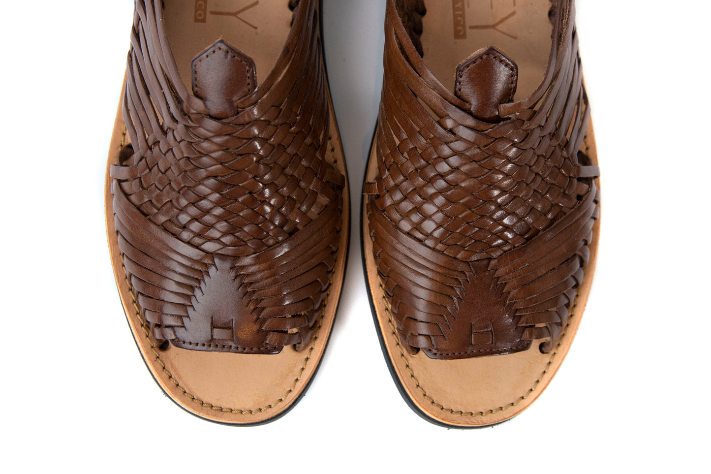 SIDREY Men's Pachuco Fino Huarache Sandals - Brown